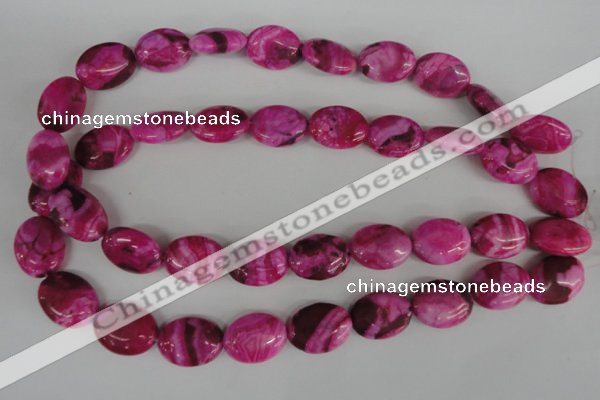 COV154 15.5 inches 15*20mm oval crazy lace agate beads wholesale