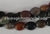 COV25 15.5 inches 8*10mm oval Indian agate beads wholesale