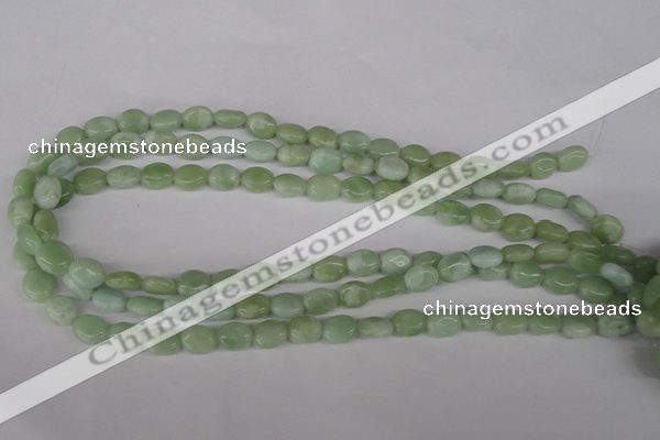 COV37 15.5 inches 8*10mm oval amazonite gemstone beads wholesale