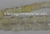 COV41 15.5 inches 8*10mm oval watermelon yellow beads wholesale