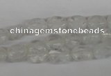 COV43 15.5 inches 8*10mm oval watermelon white beads wholesale