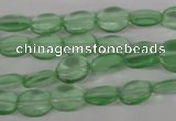 COV45 15.5 inches 8*10mm oval imitation green fluorite beads wholesale