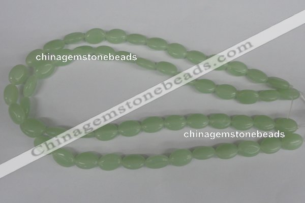 COV63 15.5 inches 10*14mm oval candy jade beads wholesale