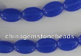 COV64 15.5 inches 10*14mm oval candy jade beads wholesale
