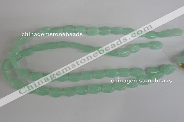 COV65 15.5 inches 10*14mm oval candy jade beads wholesale