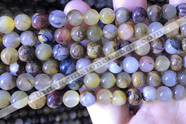 CPB1024 15.5 inches 8mm round natural pietersite beads