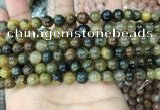 CPB1060 15.5 inches 4mm round natural pietersite beads wholesale