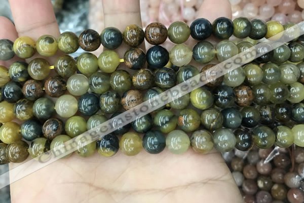 CPB1060 15.5 inches 4mm round natural pietersite beads wholesale