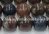 CPB1072 15.5 inches 8mm round peter stone beads wholesale