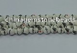 CPB551 15.5 inches 6mm round Painted porcelain beads