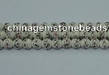 CPB602 15.5 inches 8mm round Painted porcelain beads