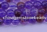 CPC601 15.5 inches 6mm round purple phantom quartz beads