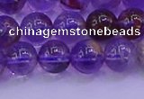 CPC602 15.5 inches 8mm round purple phantom quartz beads