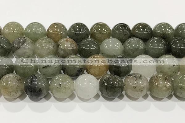 CPC683 15.5 inches 12mm round chorite green phantom beads