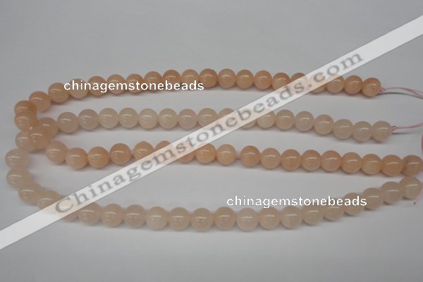 CPE04 15.5 inches 10mm round peach stone beads wholesale