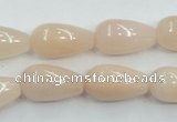 CPI03 15.5 inches 10*20mm teardrop pink aventurine jade beads