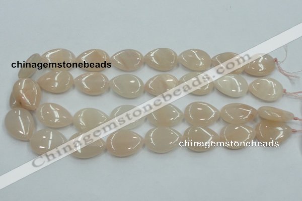 CPI05 15.5 inches 18*25mm flat teardrop pink aventurine jade beads