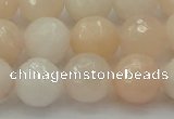 CPI213 15.5 inches 10mm faceted round pink aventurine jade beads