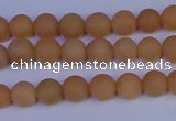 CPI301 15.5 inches 6mm round matte red aventurine beads wholesale