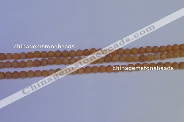 CPI301 15.5 inches 6mm round matte red aventurine beads wholesale