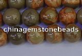 CPJ463 15.5 inches 10mm round African picture jasper beads