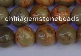 CPJ464 15.5 inches 12mm round African picture jasper beads