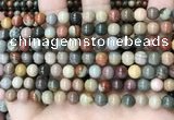 CPJ481 15.5 inches 6mm round polychrome jasper beads wholesale