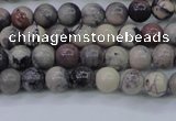 CPJ600 15.5 inches 4mm round purple striped jasper beads wholesale