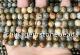 CPJ708 15.5 inches 8mm round rocky butte picture jasper beads