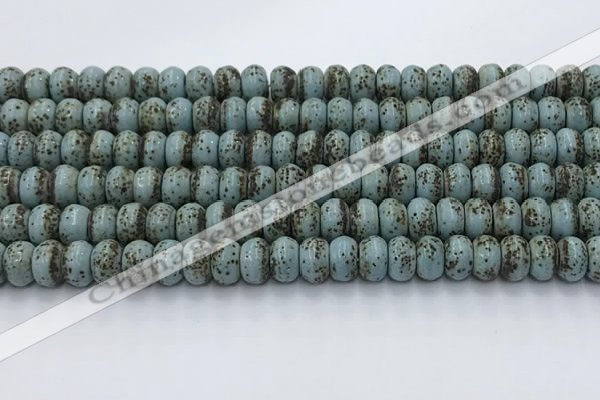 CPL104 15.5 inches 5*8mm rondelle linden beads wholesale