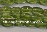 CPO111 15 inches 4*7mm rice natural peridot beads wholesale