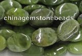 CPO14 15.5 inches 13*18mm oval olivine gemstone beads wholesale