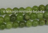 CPO20 15.5 inches 4mm round olivine gemstone beads wholesale