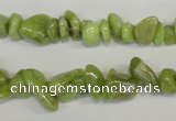 CPO40 15.5 inches 4*10mm – 10*12mm olivine chips beads wholesale