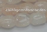 CPQ12 15.5 inches 15*20mm nugget natural pink quartz beads wholesale