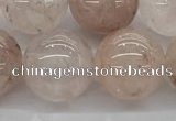 CPQ255 15.5 inches 14mm round natural pink quartz beads wholesale