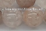 CPQ256 15.5 inches 16mm round natural pink quartz beads wholesale