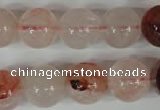 CPQ32 15.5 inches 14mm round natural pink quartz beads wholesale