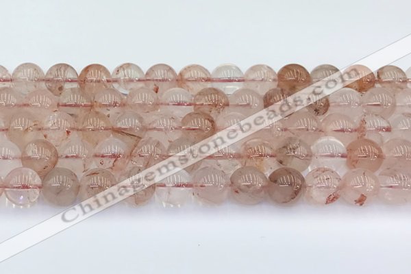 CPQ332 15.5 inches 10mm round pink quartz beads wholesale