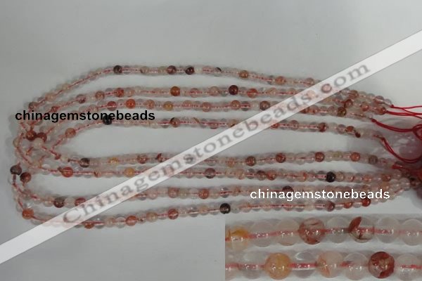 CPQ35 15.5 inches 5mm round natural pink quartz beads wholesale