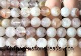 CPQ373 15 inches 10mm round red quartz beads wholesale