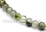 CPR01 AB grade 6mm round natural prehnite stone beads Wholesale