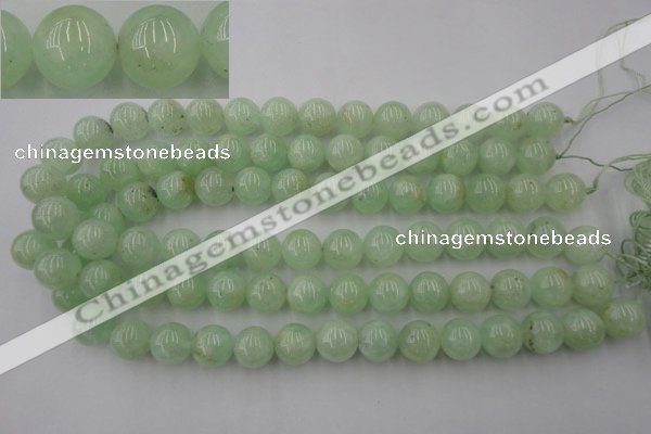 CPR105 15.5 inches 14mm round natural prehnite beads wholesale