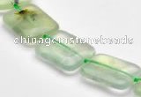 CPR12 A grade 12*16mm rectangle natural prehnite gemstone beads