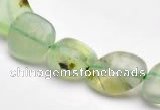CPR18 A grade 12*14mm freeform natural Prehnite gemstone beads
