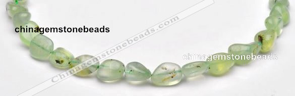 CPR18 A grade 12*14mm freeform natural Prehnite gemstone beads