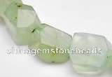 CPR20 A grade freeform natural Prehnite gemstone beads