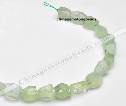 CPR20 A grade freeform natural Prehnite gemstone beads