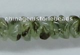 CPR200 15.5 inches 3*7mm natural prehnite chips beads wholesale