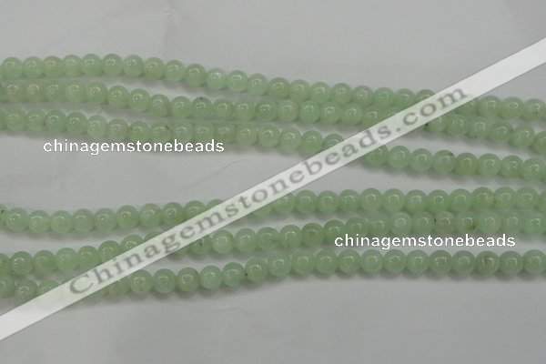 CPR301 15.5 inches 6mm round natural prehnite beads wholesale